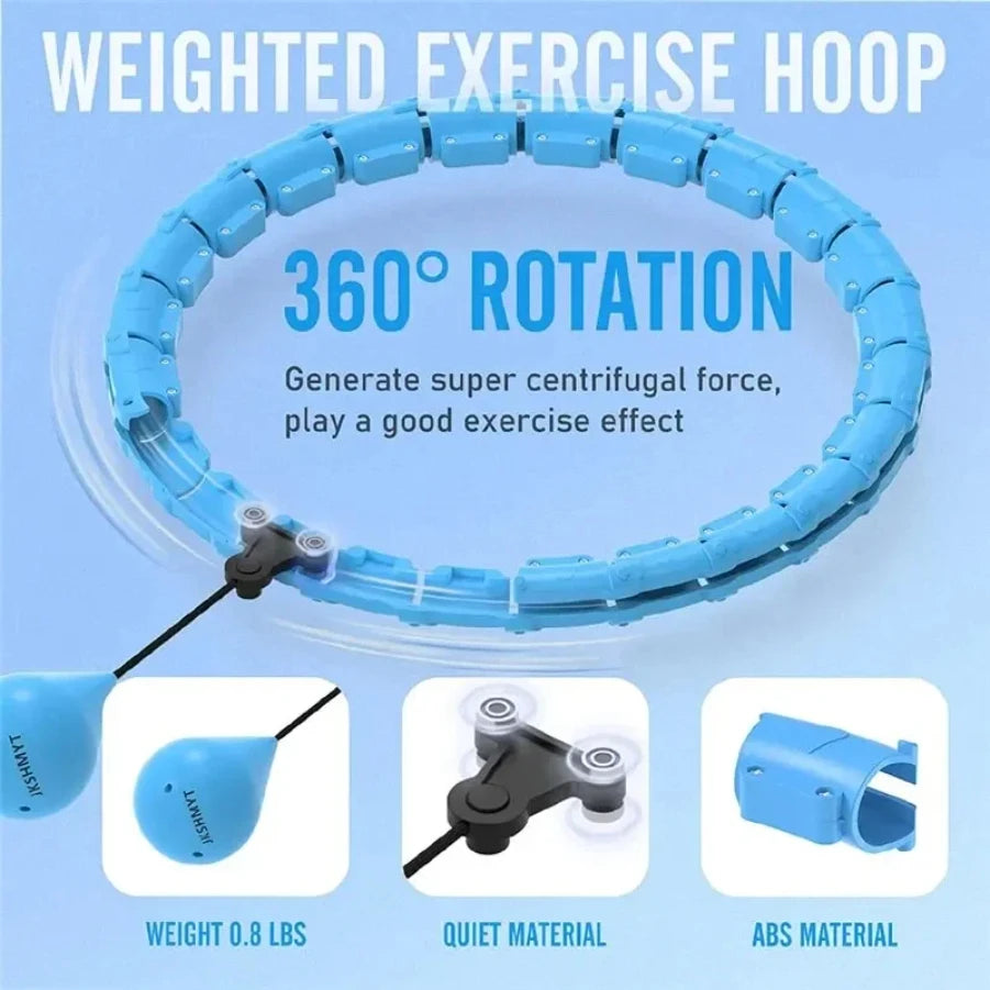 Weighted Sports Circle Hoops for Adults Weight Loss