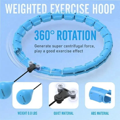 Weighted Sports Circle Hoops for Adults Weight Loss