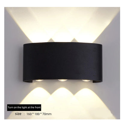 Modern LED Wall Lights White up down Indoor Outdoor Decor