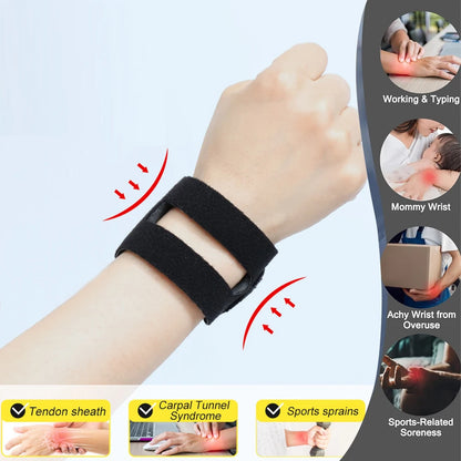 1 Pcs Adjustable Support Wrist Brace Thin Sports
