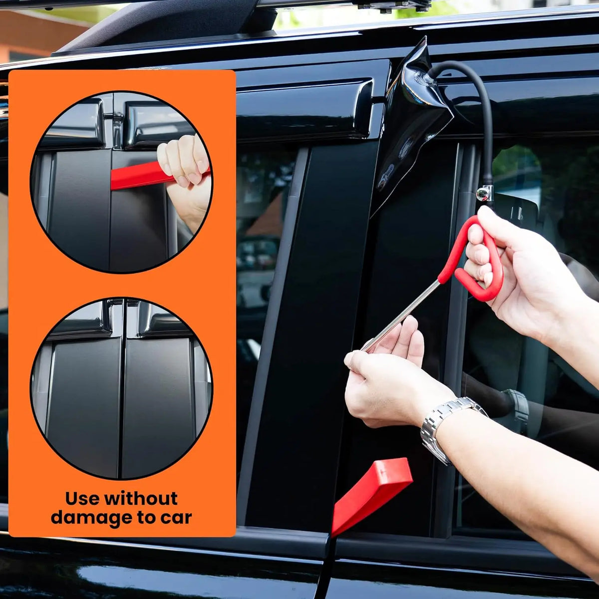 Car Door Tool Kit Inflatable Air Pump Auto Window Door