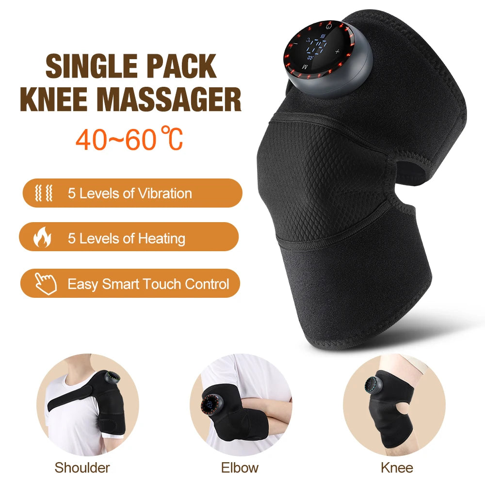 Electric Heating Knee Massager Joint Knee Leg Pad
