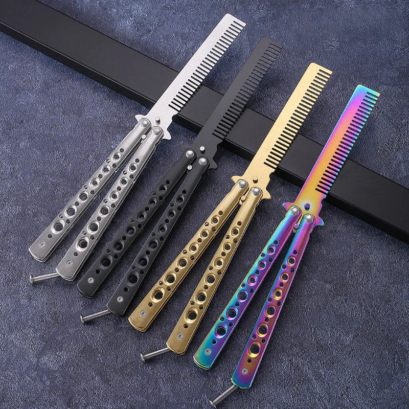Folding Unsharpened Butterfly Training Outdoor Butterfly Knife