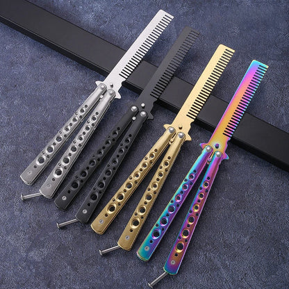 Folding Unsharpened Butterfly Training Outdoor Butterfly Knife