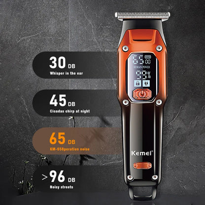 Original Kemei Barber Hair Trimmer Professional For Men