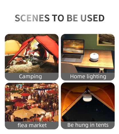 LV10 Outdoor LED Camping Flashlight Rechargeable