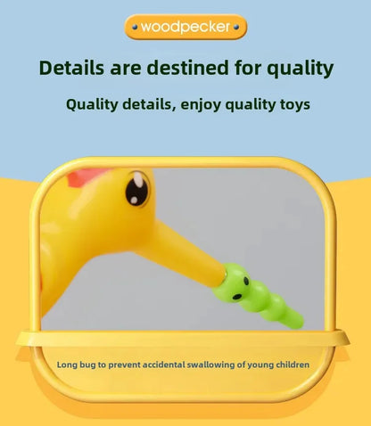 Woodpecker puzzle Toys Catching Insects Small Game
