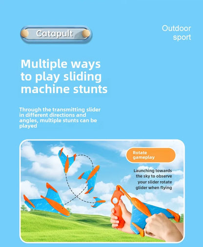 Children's Catapult Foam Aircraft Toys Safety EVA Boomerang