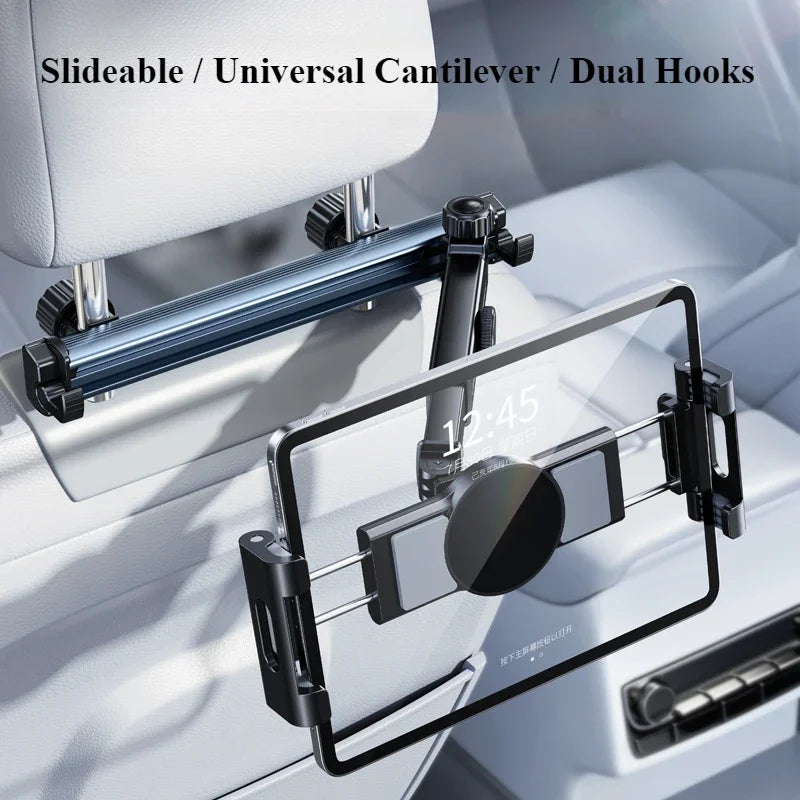 Easy Car Headrest Tablet Holder Mount Back Seat