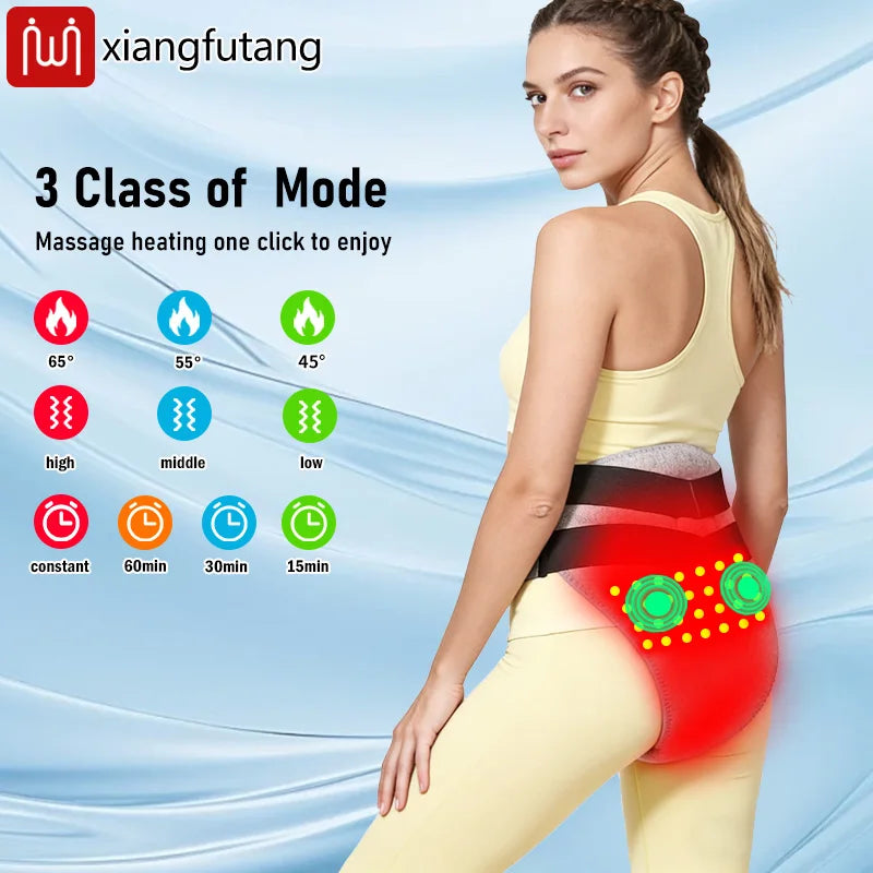 Red Light Heating Pad 162 Led Abdominal Massage Relieve