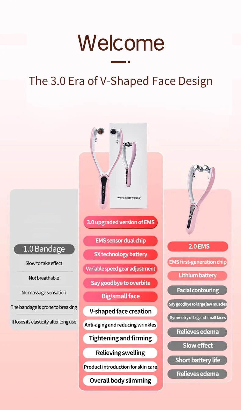 Facial beauty device Facial Massager Y Facial Lift Massager