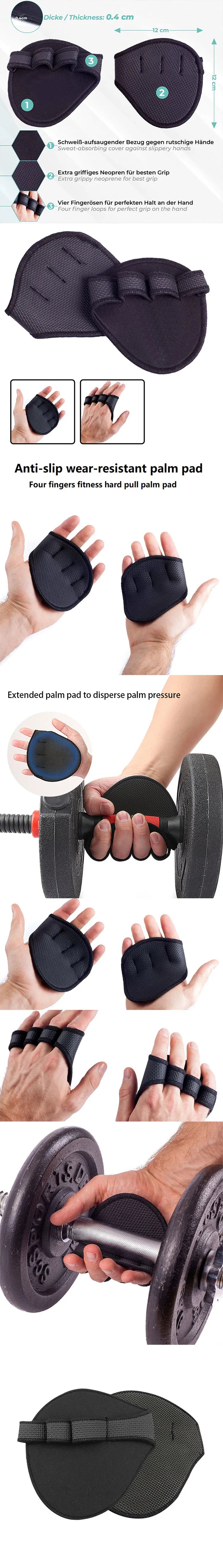 Sports Gloves Lifting Weights Mittens for Gym Training Weights