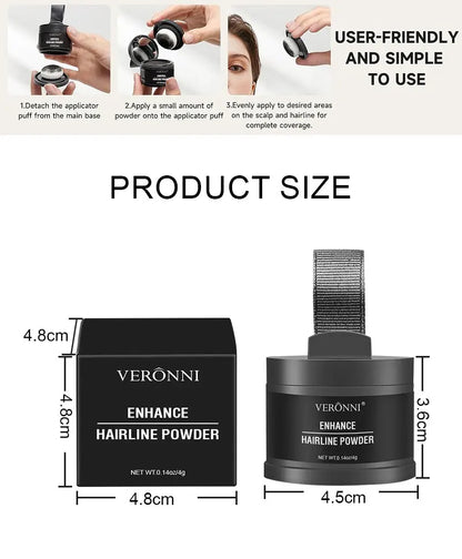Hairline Line Shadow Contouring Powder-Hair Repairing