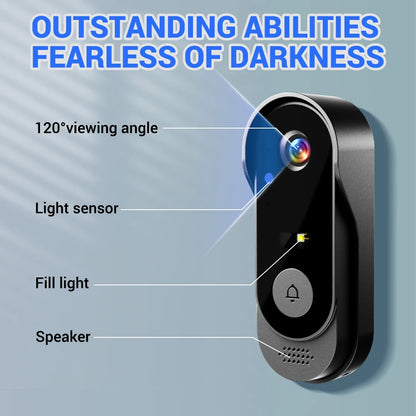 Wireless Video Doorbell Camera Home Security