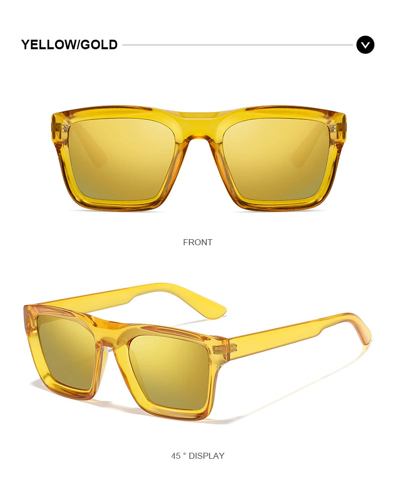 DML New Fashion Women Luxury Brand Square Sunglasses