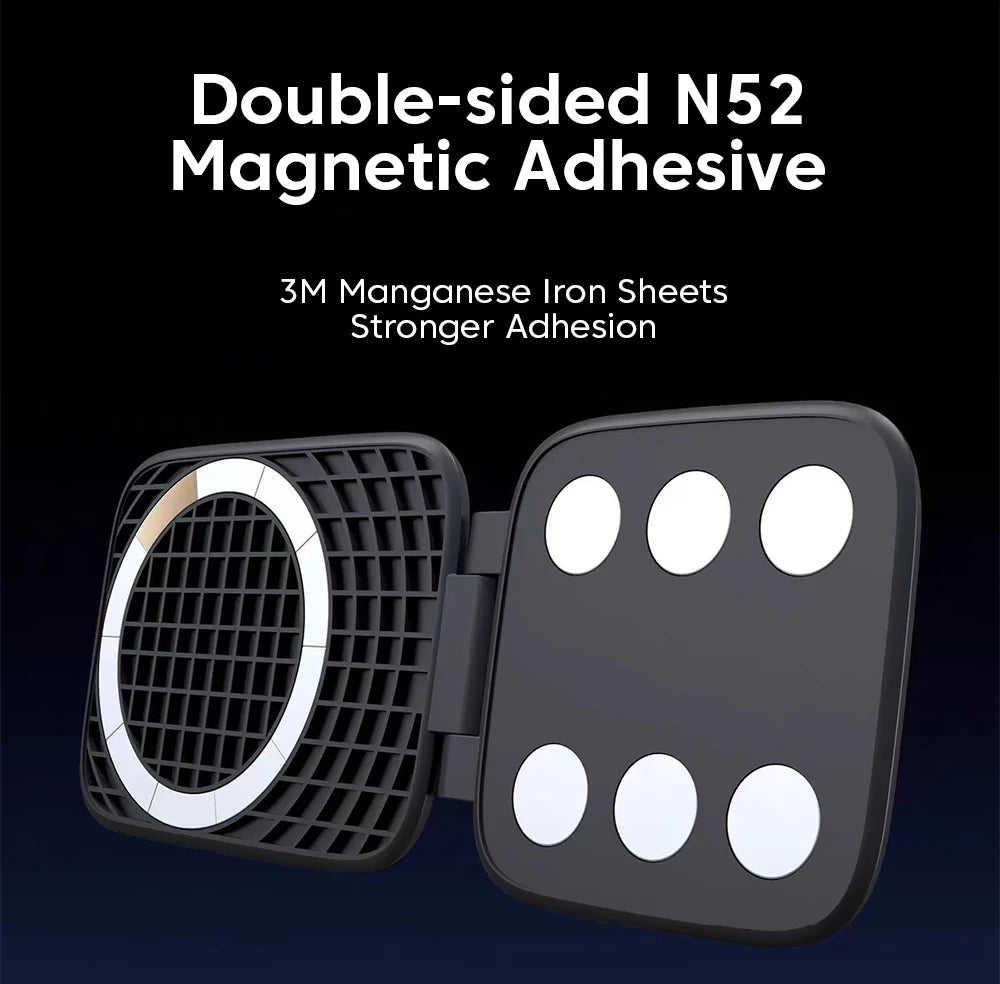 Ultrathin Car Magnetic Mobile Phone Holder Adjustable Foldable