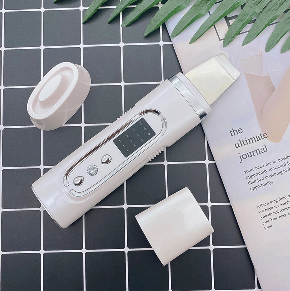 Ultrasonic Skin Scrubber Electric Facial Cleansing Pore