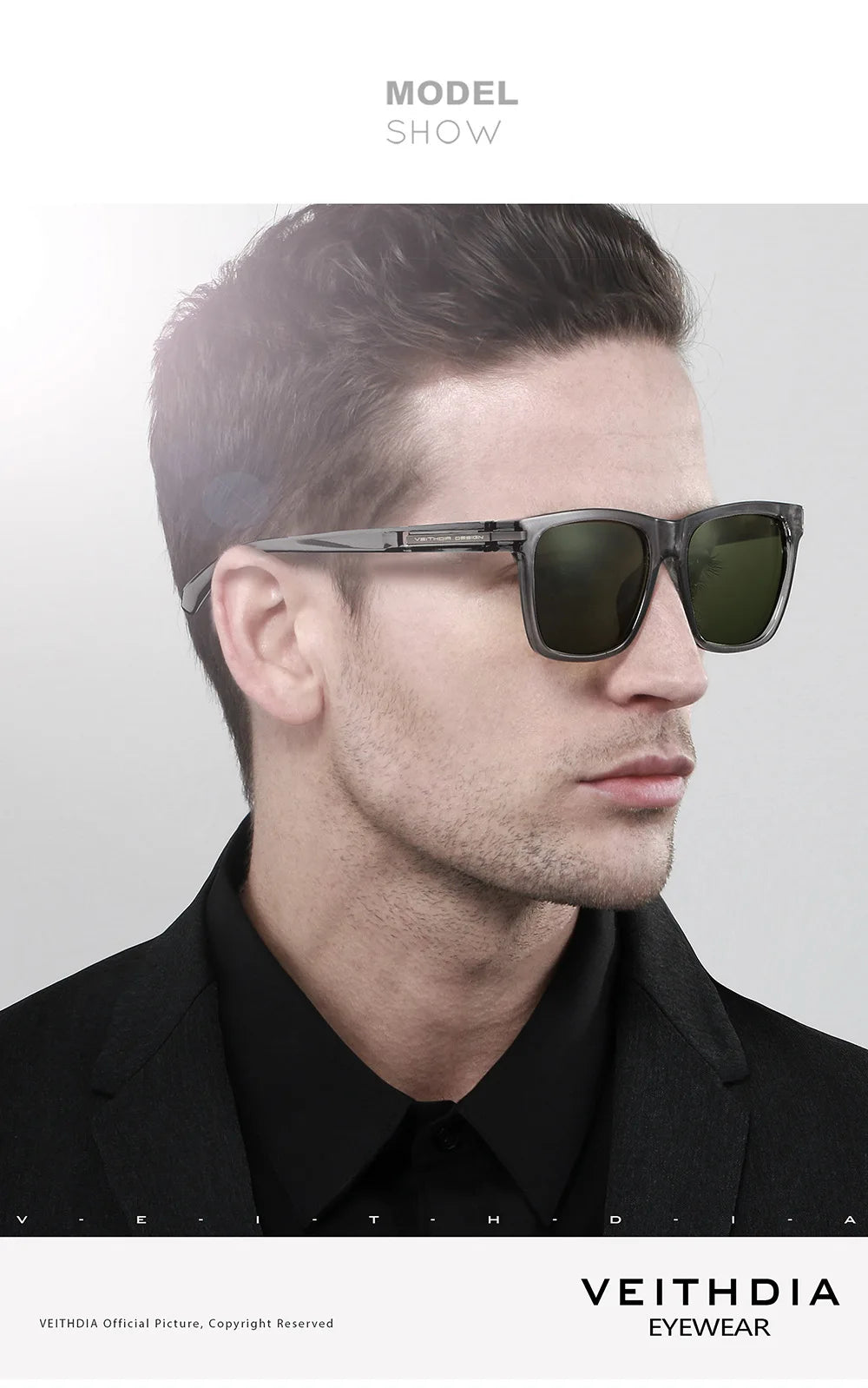 Outdoor Sports Polarized Men's Sunglasses UV Resistant