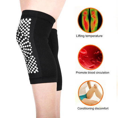 1 Pair Self Heating Support Knee Pads Knee Brace Warm