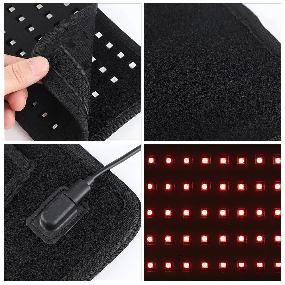 Home 660 and 850nm Near Infrared Light Wrist Guard