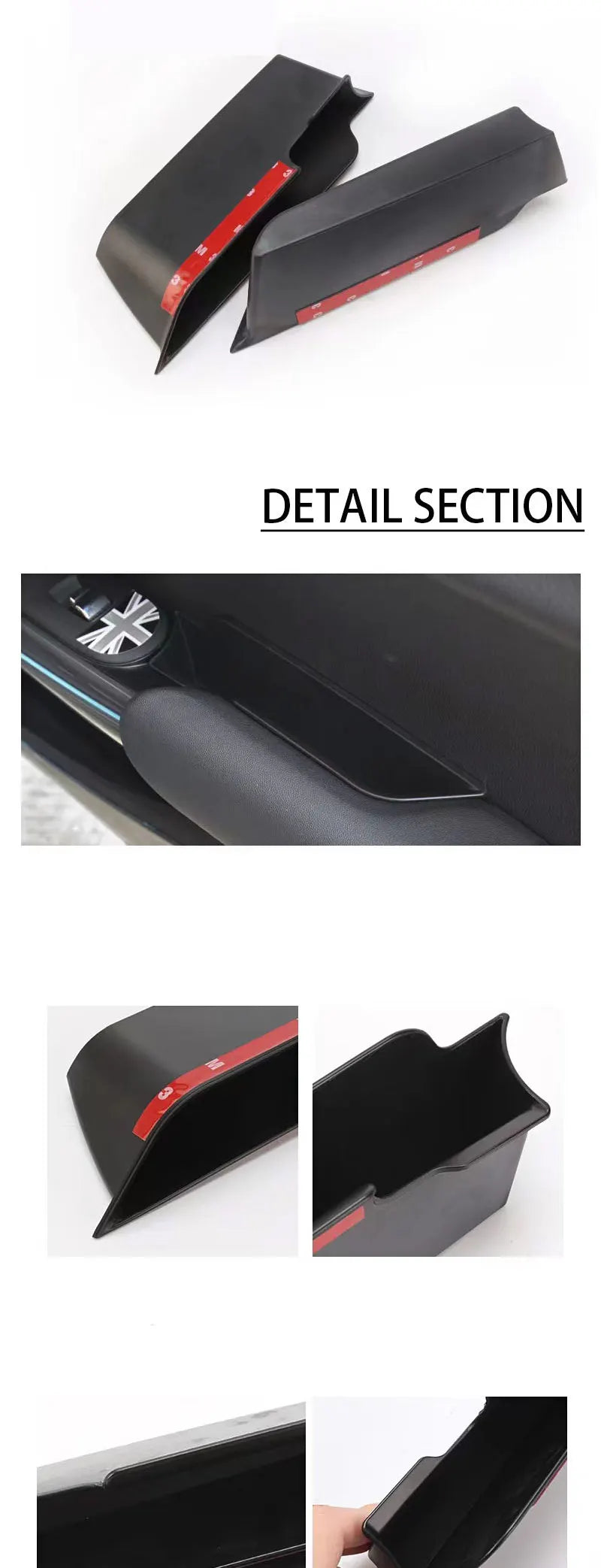 Storage Box For Car Door Handle Support For Mini Cooper