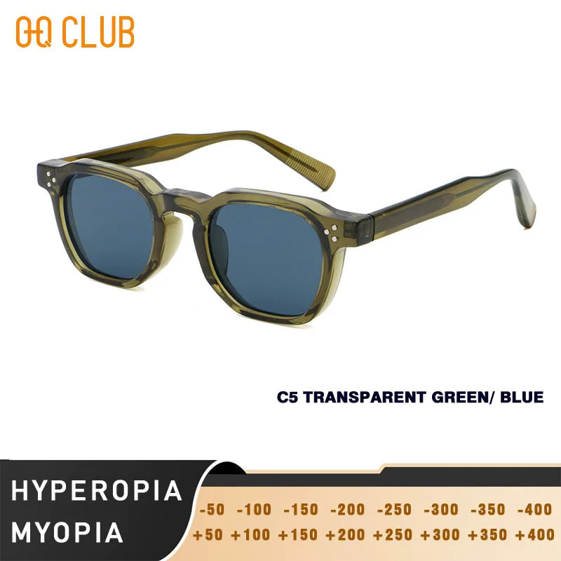 Retro Punk Polarized Lenses Men Sunglasses Square Trends