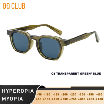 Retro Punk Polarized Lenses Men Sunglasses Square Trends