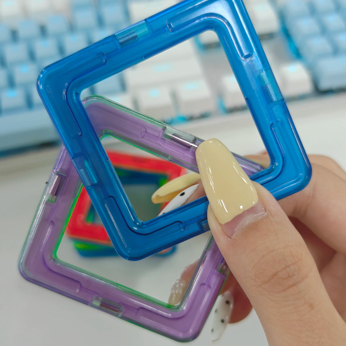 Magnetic Building Blocks DIY Learning Educational Magnet Toys