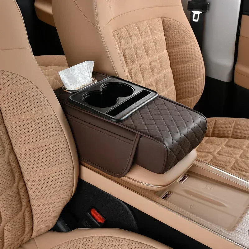 Car Armrest Box Thicken Height Pad Arm Rest Cushion