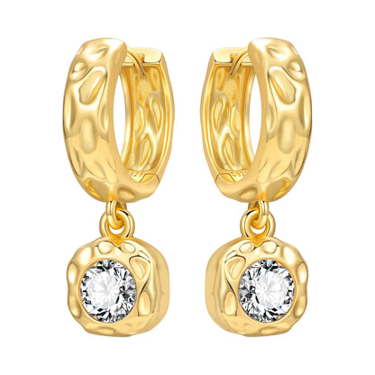 New 925 Sterling Silver 18K Gold Plated Cherry Blossom Butterfly