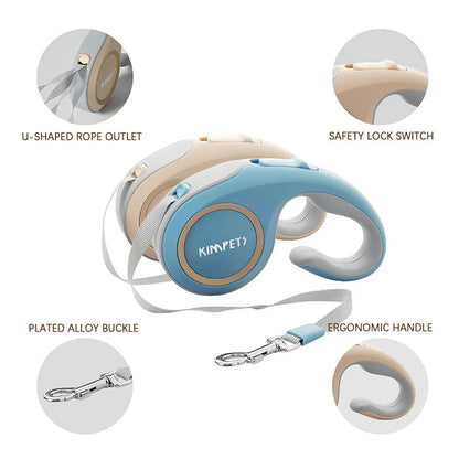 Automatic Telescopic Leash For Pet Dogs Leashes