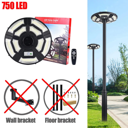 Solar Flood Lights Outdoor Security Lights for Parking Yard