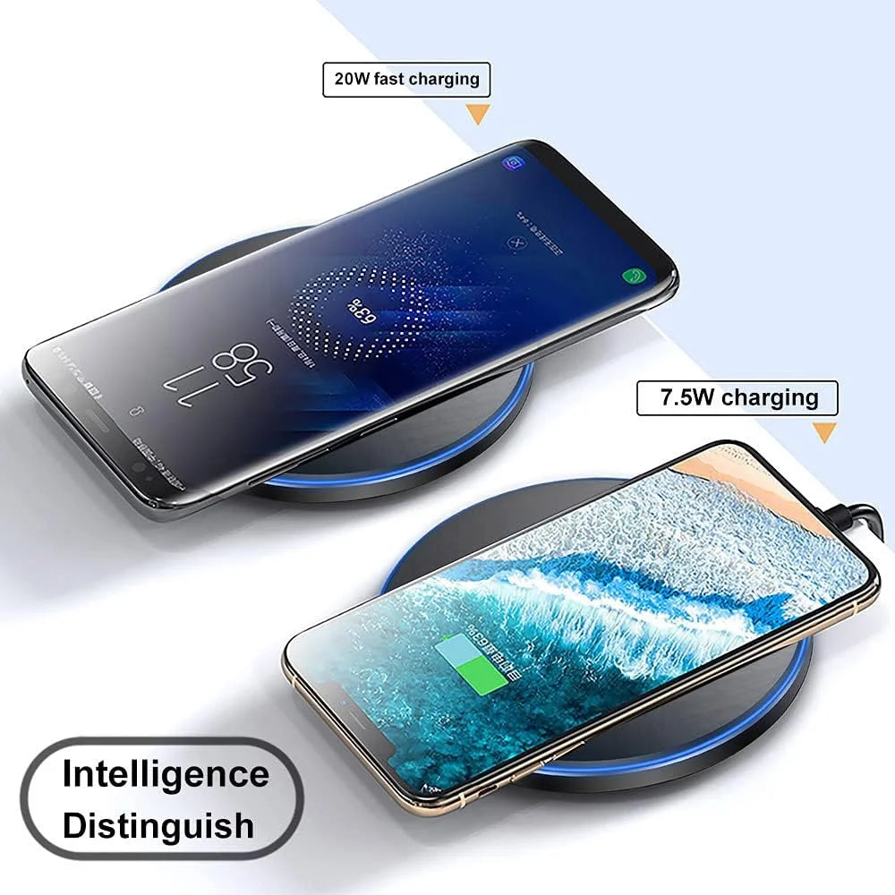 30W Wireless Charger Pad Phone Chargers Induction Fast Charging