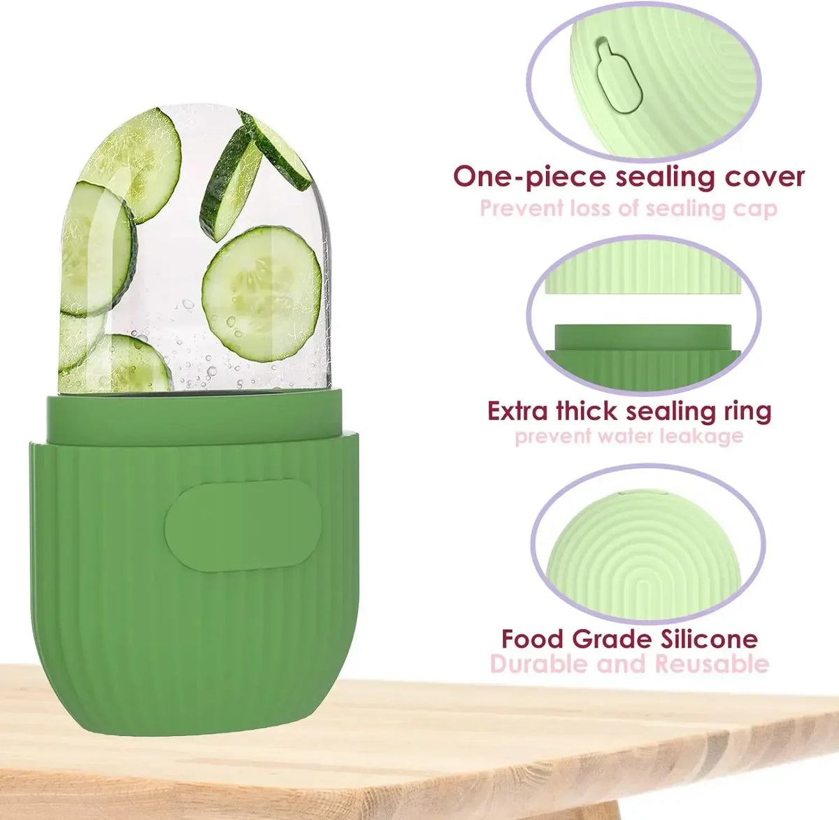 Beauty Facial Massager Apply Face Ice Tray Puffiness