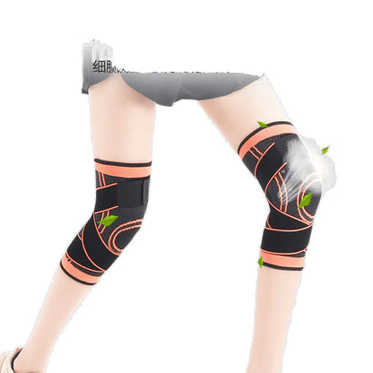 Fitness Knee Sleeve Sports Straps Compression Gym