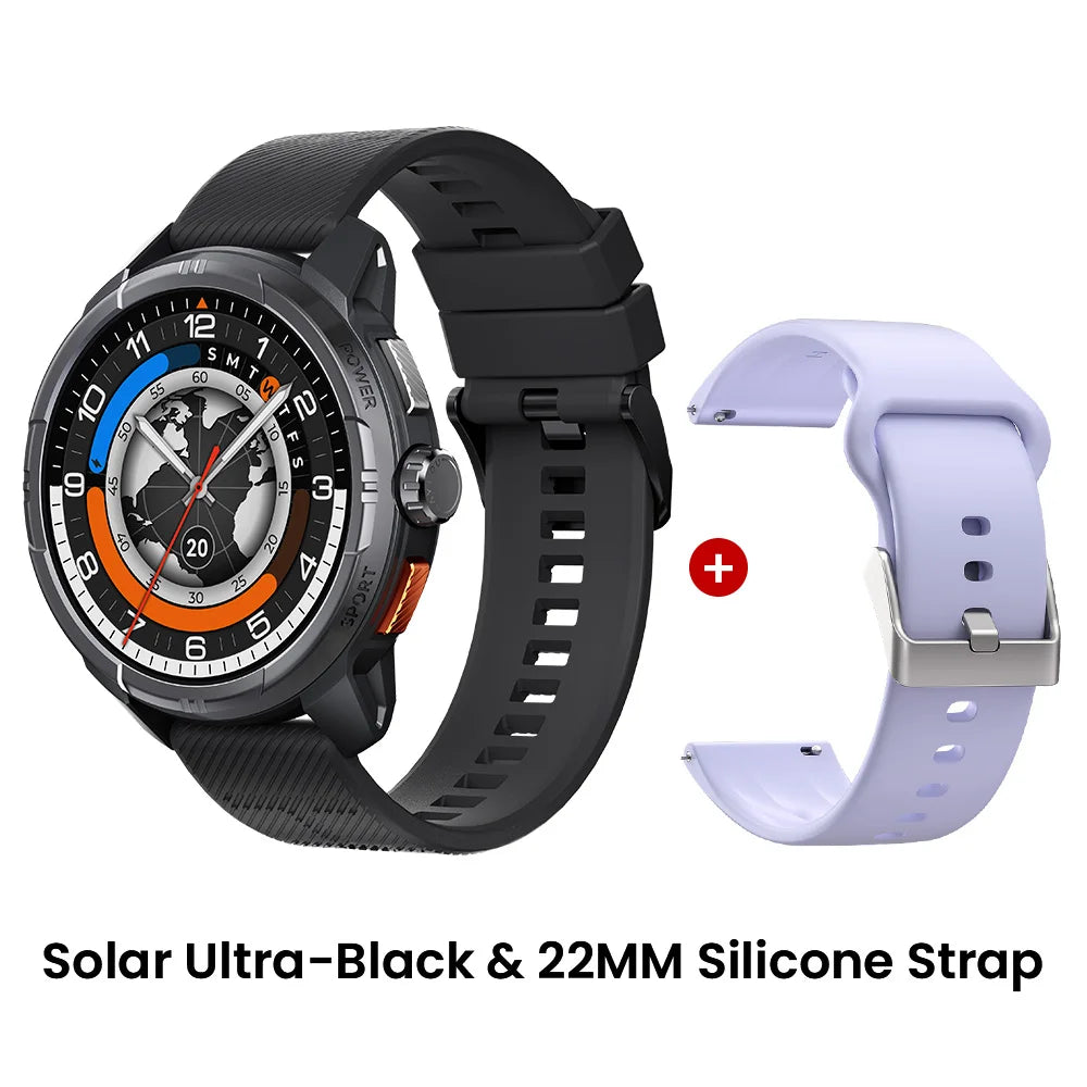 HAYLOU Solar Ultra GPS Smartwatch 1.6” AMOLED Display