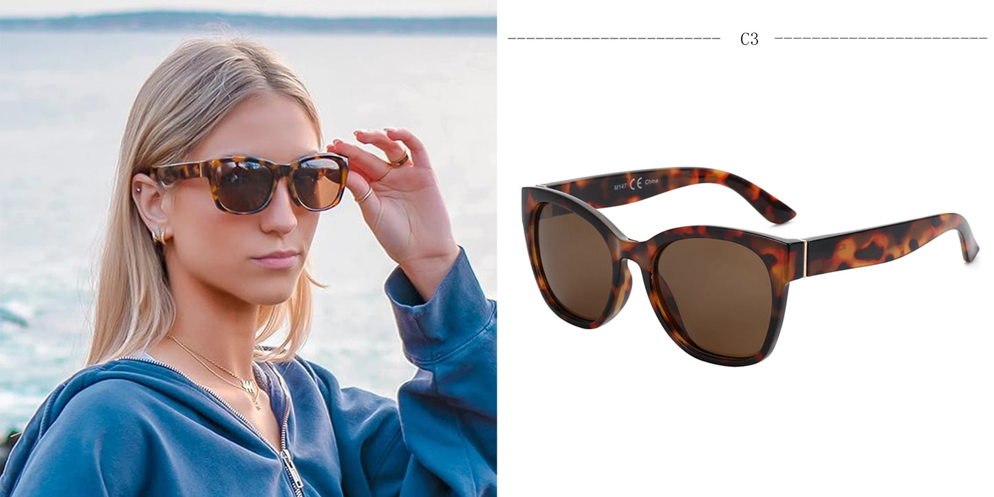 Fashion Original Thick Butterfly Frame Polarized