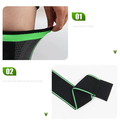 Fitness Knee Sleeve Sports Straps Compression Gym