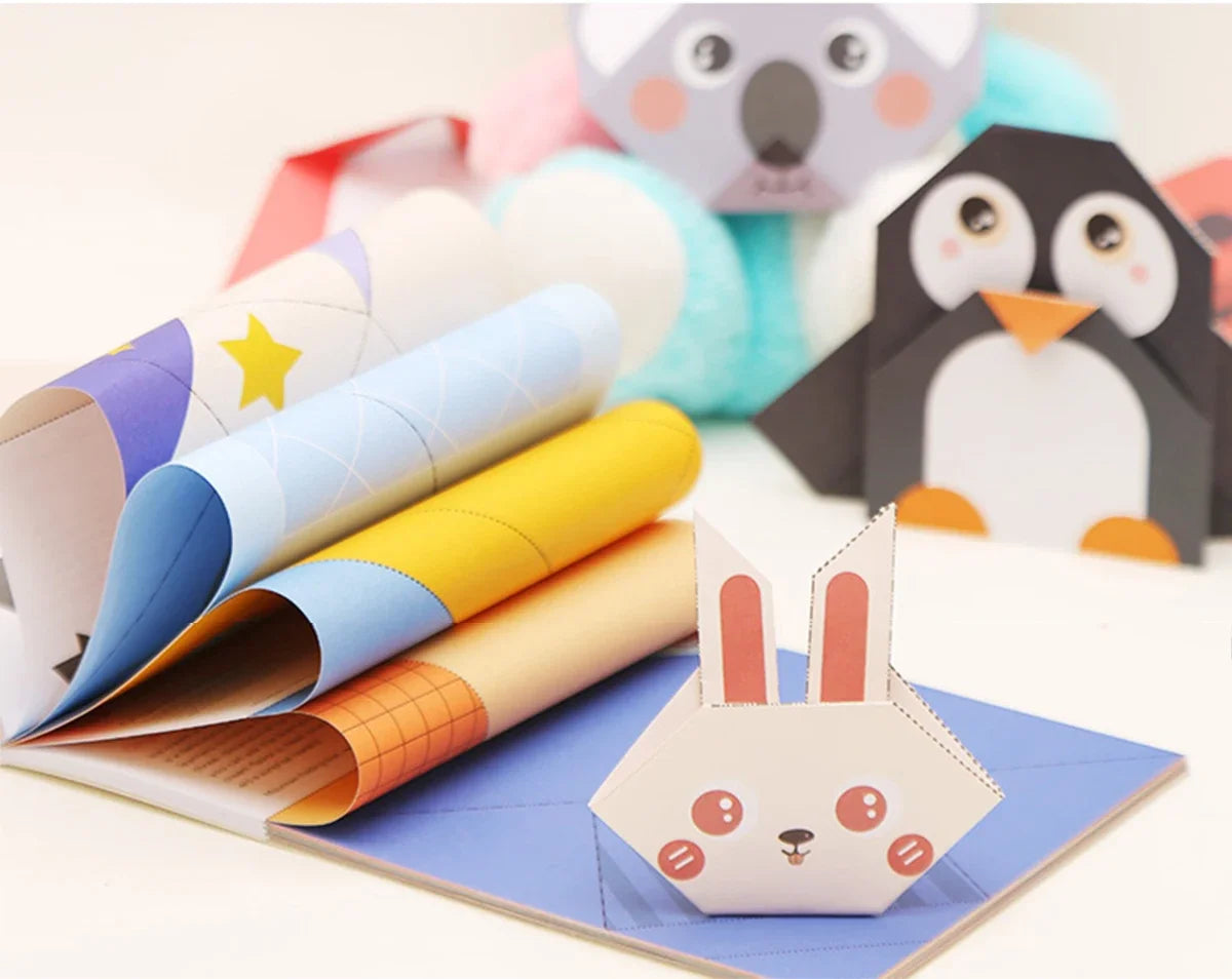 Origami Kit with 30/96 Sheets Paper & Guide Book