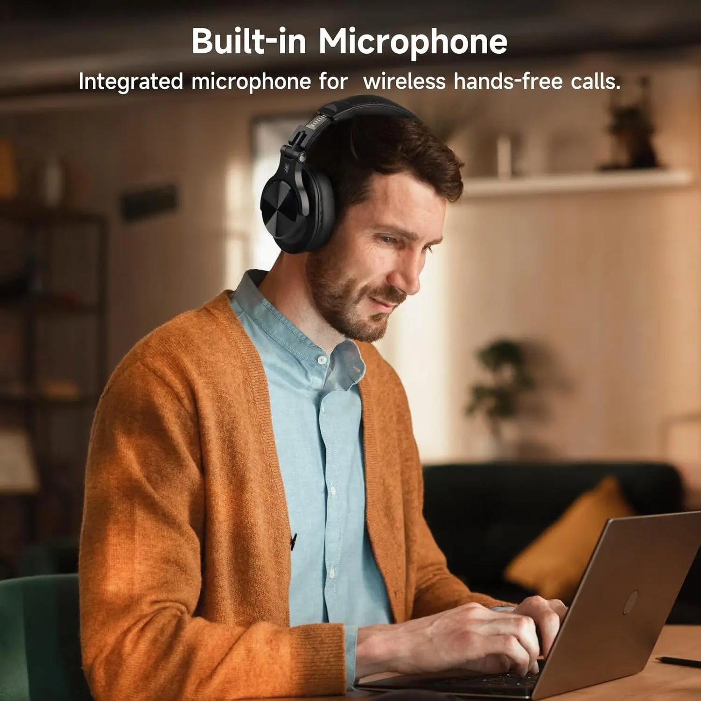 Oneodio Fusion A70 Bluetooth Headphones Hi-Res Audio