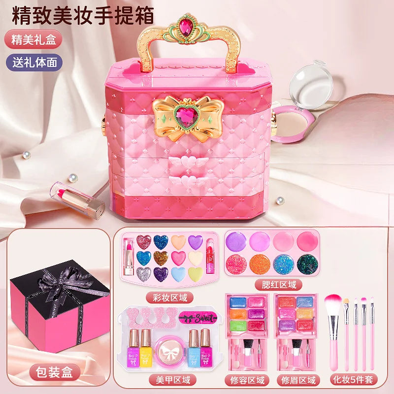 Kids Washable Makeup Girl Toys - Kids Makeup Kit