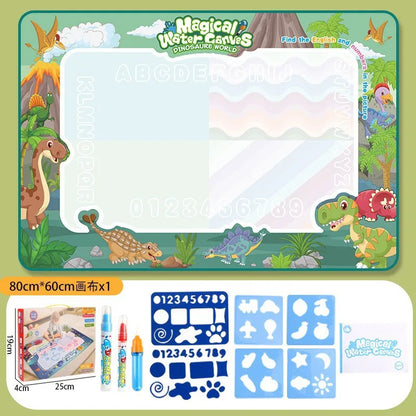 Magic Water Drawing Mat with Reusable Magic Pens