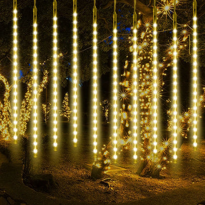 Outdoor LED Meteor Shower Lights Falling Rain Drop
