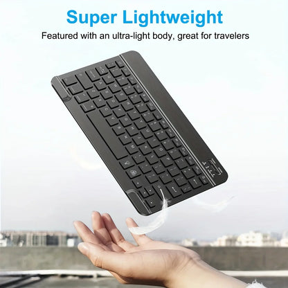 Ultra-Slim Bluetooth-compatible Keyboard Portable Mini Wireless