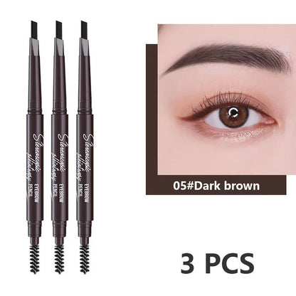 Eyebrow Pencil Waterproof Microblading Eyebrow Pen Marker Brow
