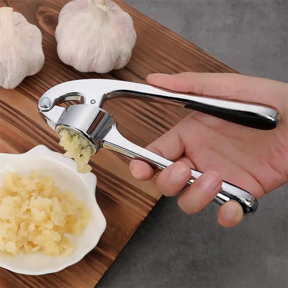 Stainless Steel Garlic Crusher Garlic Press