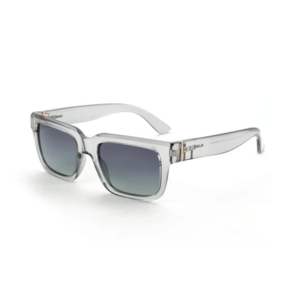 Retro Rectangle Sunglasses for Men Women Polarized
