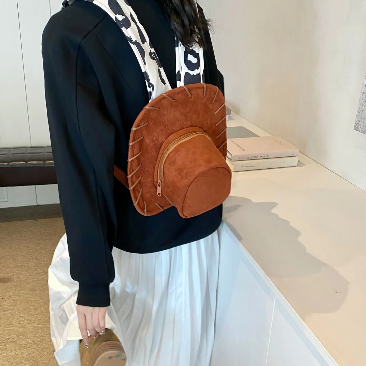 Cartoon Cowboy Hat Backpack Cute Fashion Creative Backpack