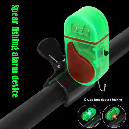 Fishing Bite Alarm with LED Light Clip On Fish