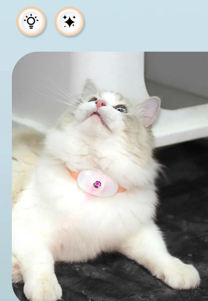 Laser Cat Collar Teasing Cat Electric USB Charging Kitten